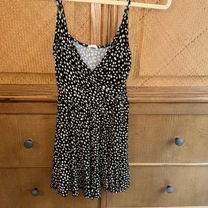 Garage black and white dress/romper!
